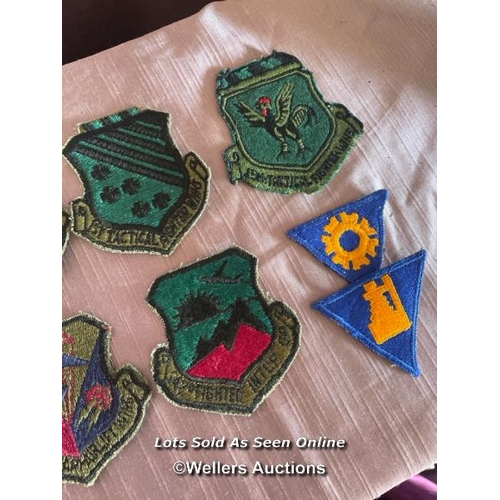 399 - SELECTION OF AMERICAN ARMY AIRFORCE FORMATION PATCHES