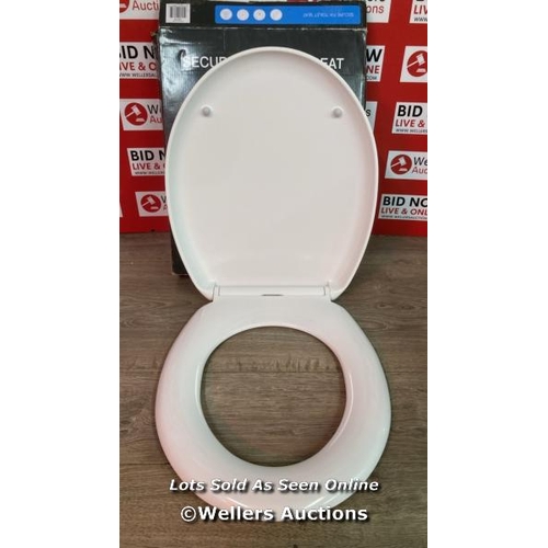 4669 - ROPER RHODES TOILET SEAT / MINIMAL SIGNS  OF USE / MISSING FIXING KIT / C2