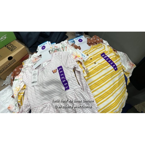 4683 - 15X CHILDRENS NEW CARTER'S BABY 4 PC. CLOTHING SETS / MIXED SIZES / SAMPLE PHOTO USED / EXACT CONTEN... 