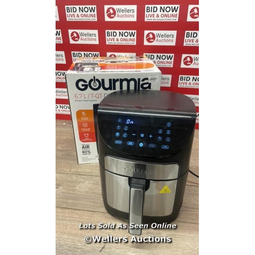 4009 - GOURMIA 6.7L DIGITIAL AIR FRYER / POWERS UP / SIGNS OF USE / W1