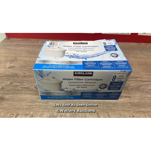 4035 - KIRKLAND SIGNATURE WATER FILTERS / APPEARS NEW OPEN BOX / E85