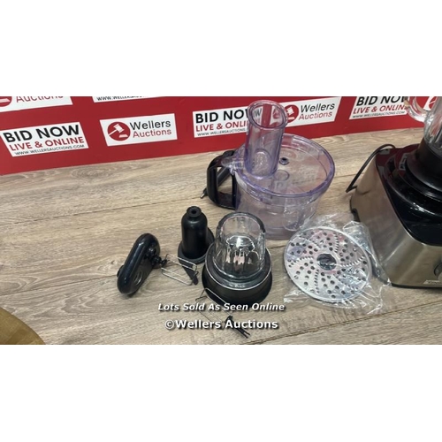 4043 - KENWOOD MULTI PRO FOOD PROCESSOR / POWERS UP / SIGNS OF USE / E87