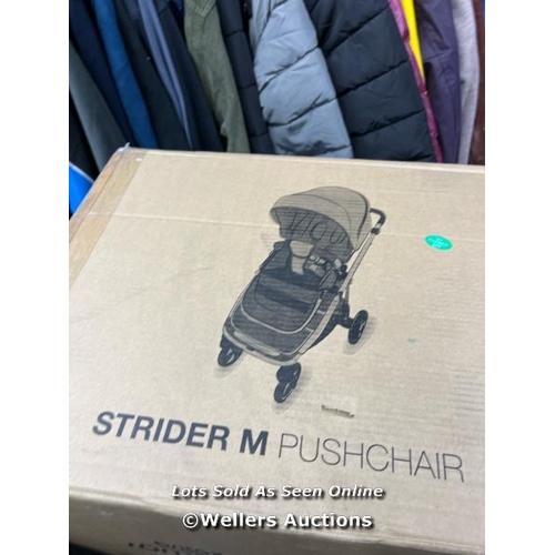 4063 - BRITAX STRIDER PUSHCHAIR AND CARRY COT / MINIMAL SIGNS OF USE / P16