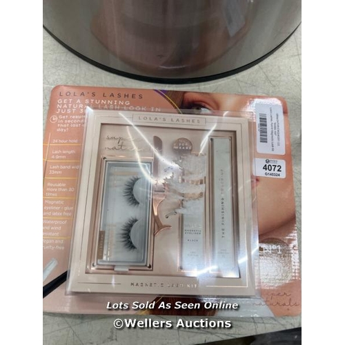 4072 - LOLA'S LASHES, HYBRID MAGNECTIC LASH KIT / SIGNS OF USE / E79