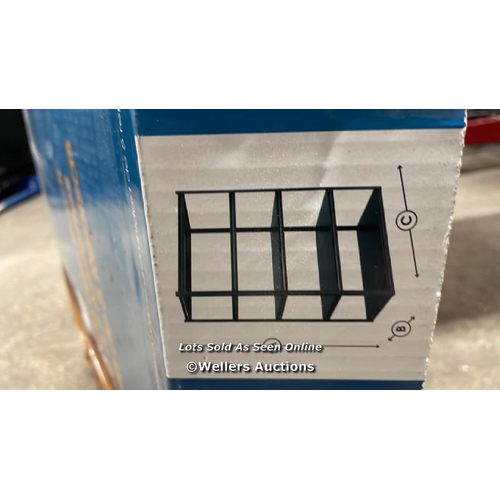 4076 - WHALEN STORAGE RACK / ONE BAR DAMAGED / MINIMAL SIGNS OF USE / E81