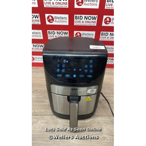 4097 - GOURMIA 6.7L DIGITIAL AIR FRYER / POWERS UP / SIGNS OF USE / E75