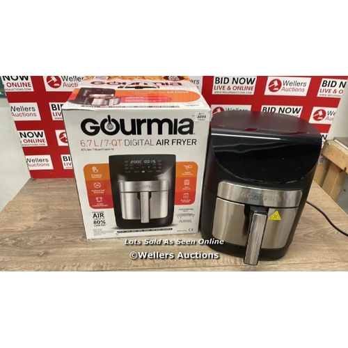 4099 - GOURMIA 6.7L DIGITIAL AIR FRYER / NO POWER / SIGNS OF USE / E75