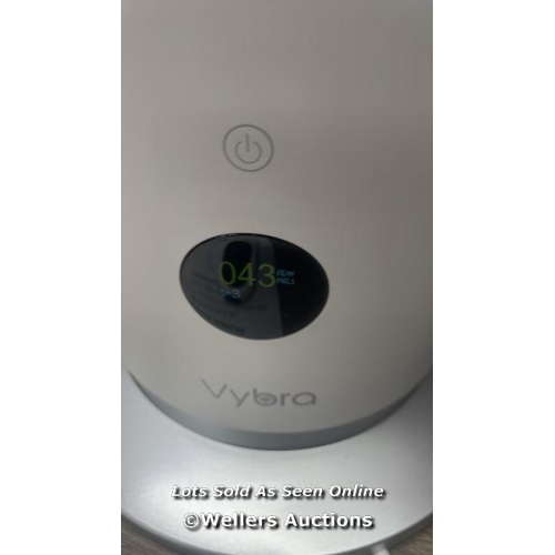 4115 - VYBRA ARCH 3 IN 1 PTC HEATER, BLADELESS COOLING FAN & UV AIR PURIFER, WHITE VSA001 / WITH REMOTE / P... 