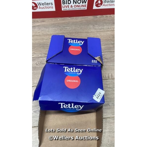 4424 - 2X BOXES OF TETLEY ORIGINAL TEABAGS / A32