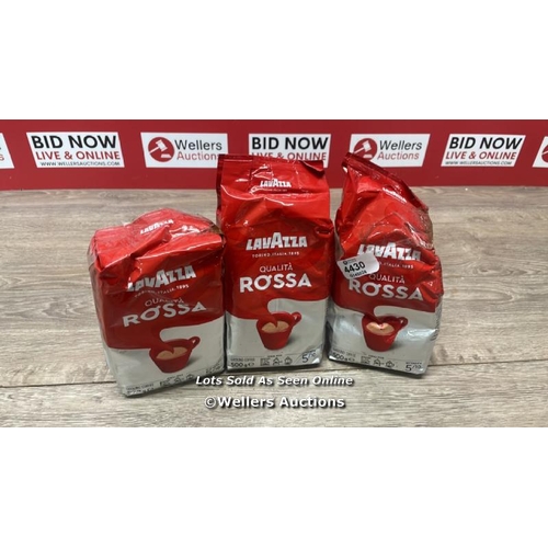 4430 - 4X LAVAZZA GROUND COFFEE / 500G / A33