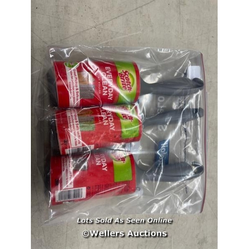 4452 - 3X SCOTCH BRITE LINT ROLLERS / A34