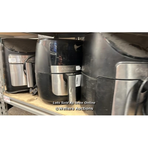 4692 - X8 GOURMIA AIR FRYERS / UNTESTED/UNCHECKED / B19