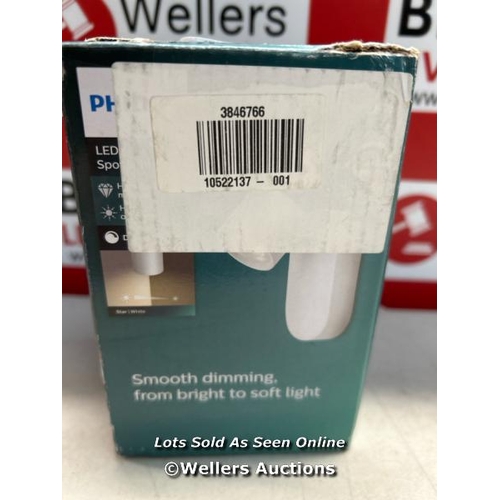 5046 - PHILIPS LED SPOT LIGHT, MINIMAL SIGNS OF USE / G