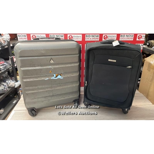 5405 - X2 SUITCASES PIERRE CARDIN AND AEROLITE