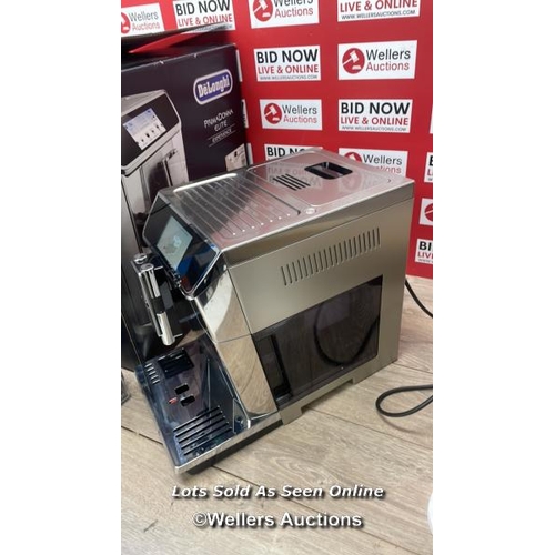 6187 - DELONGHI ECAM 650.85.MS PRIMADONNA ELITE BEAN TO CUP COFFEE MACHINE / POWERS UP / SIGNS OF USE / C34