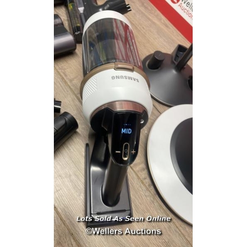 6190 - SAMSUNG BESPOKE JET PET VACUUM / DAMAGED HEAD / POWERS UP / SIGNS OF USE / P16