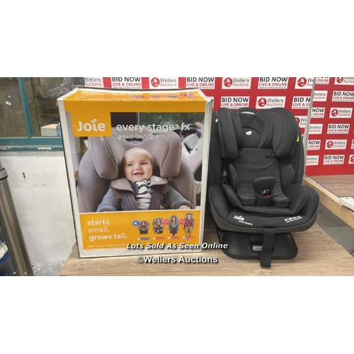 6194 - JOIE EVERYSTAGE ISOFIX CARSEAT / APPEARS NEW OPEN BOX / P10