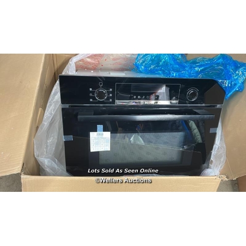 BOSCH SERIES 4 CMA583MB0B BUILTIN COMBINATION MICROWAVE WITH GRILL