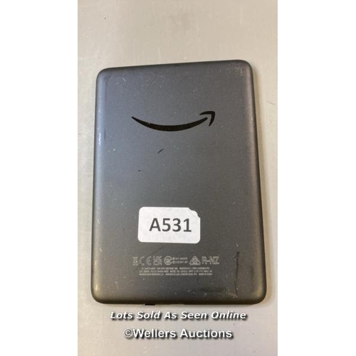 9551 - AMAZON KINDLE / 11TH GEN (2022) / C2V2L3 / RESTORED TO FACTORY DEFAULTS