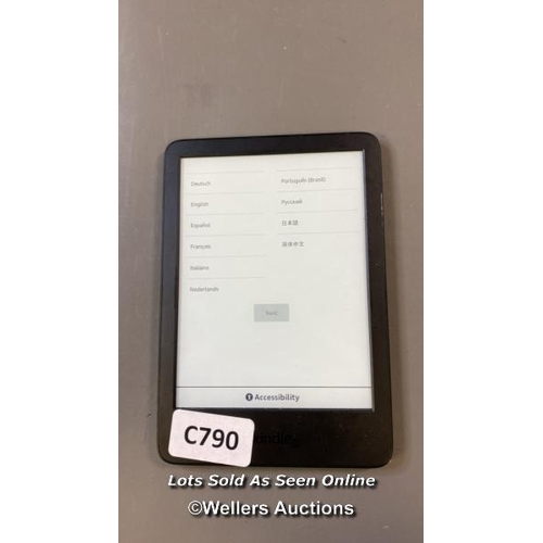 9565 - AMAZON KINDLE / 11TH GEN (2022) / C2V2L3 / RESTORED TO FACTORY DEFAULTS