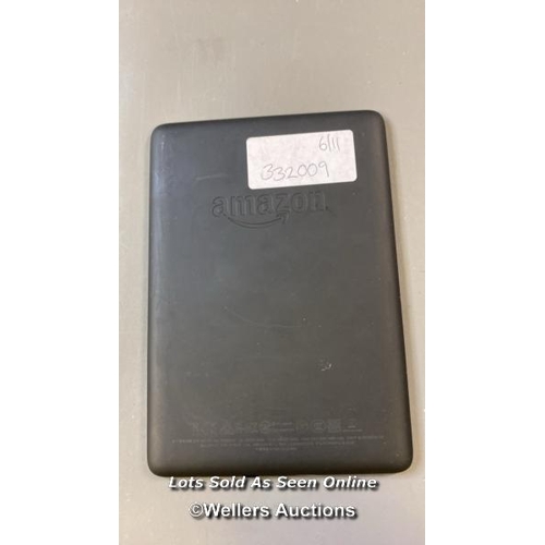 9566 - AMAZON KINDLE PAPERWHITE / PQ94WIF / RESTORED TO FACTORY DEFAULTS