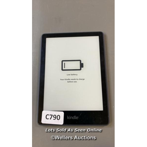 9569 - AMAZON KINDLE PAPERWHITE / 11TH GEN / M2L3EK / RESTORED TO FACTORY DEFAULTS