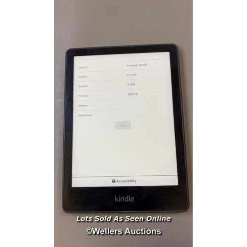 9570 - AMAZON KINDLE PAPERWHITE / RESTORED TO FACTORY DEFAULTS