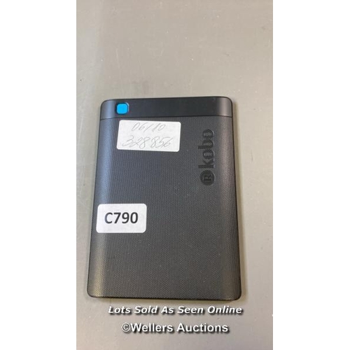 9581 - KOBO AURA EBOOK READER / N236 / RESTORED TO FACTORY DEFAULTS