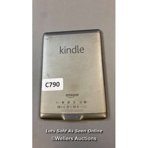 9582 - AMAZON KINDLE / 5TH GEN / D01100 / RESTORED TO FACTORY DEFAULTS / F16