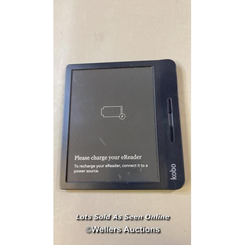 9584 - RAKUTEN KOBO EBOOK READER / N873 / RESTORED TO FACTORY DEFAULTS