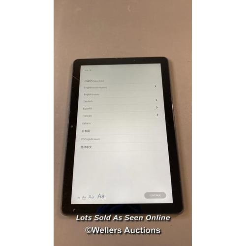 9598 - AMAZON FIRE HD 10 PLUS 10.1'' (2021) / T76N2P / RESTORED TO FACTORY DEFAULTS