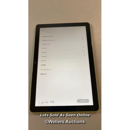 9604 - AMAZON FIRE HD 10 10.1'' (2021) / T76N2B / RESTORED TO FACTORY DEFAULTS