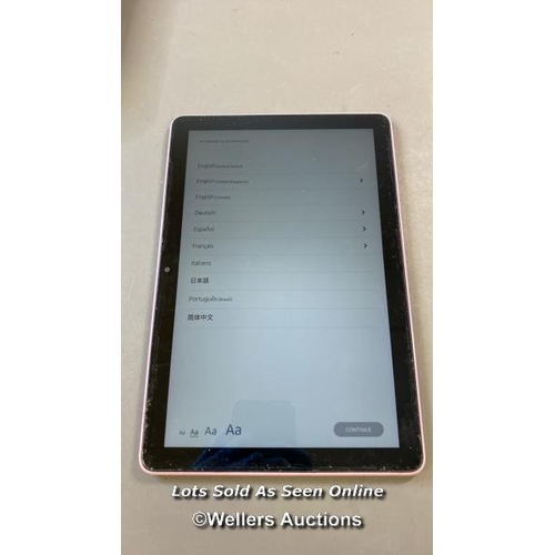 9607 - AMAZON FIRE HD 10 10.1'' (2021) / T76N2B / RESTORED TO FACTORY DEFAULTS