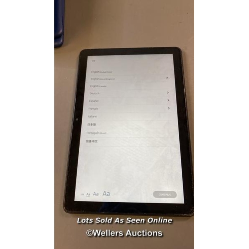 9610 - AMAZON FIRE HD 10 10.1'' (2021) / T76N2B / RESTORED TO FACTORY DEFAULTS