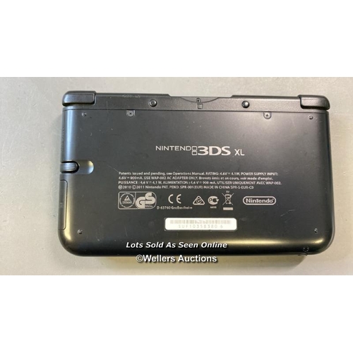 9612 - NINTENDO 3DS XL / SPR/001(EUR) / SN: SUF103583806 / RESTORED TO FACTORY DEFAULTS