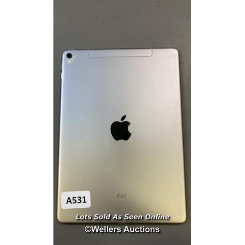 9620 - APPLE IPAD PRO / A1674 / 32GB / SERIAL: DMPRC5F6GXPX / I-CLOUD (ACTIVATION) UNLOCKED / RESTORED TO F... 