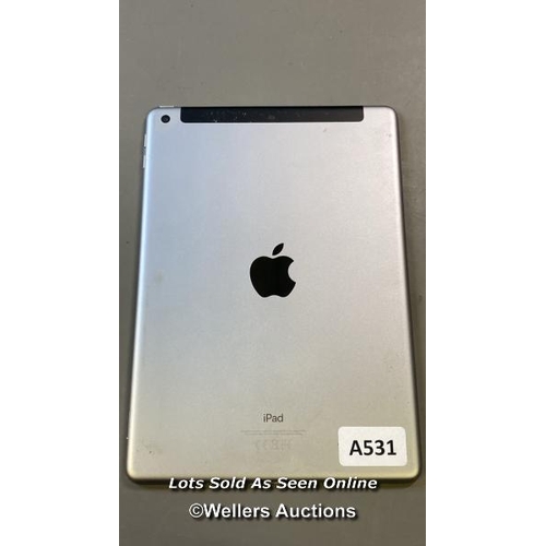 9624 - APPLE IPAD - 6TH GEN / A1954 / 32GB / SERIAL: DMPXXEVNJF88 / I-CLOUD (ACTIVATION) UNLOCKED / RESTORE... 