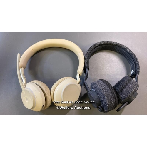 9633 - X2 HEADPHONES INCL. JABRA AND ADIDAS