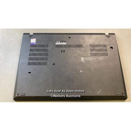 9741 - LENOVO THINKPAD T490 / 16GB RAM / 250GB HD / I5-8265U @ 1.60GHZ / SN: PF1ZNQJ3 / WINDOWS 10 OPERATIN... 