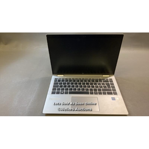 9758 - HP ELITEBOOK X360 1040 G5 / HD REMOVED / INTEL I5 PROCESSOR / SN: 5CG9185GFX - CHASSIS DAMAGED - BIO... 