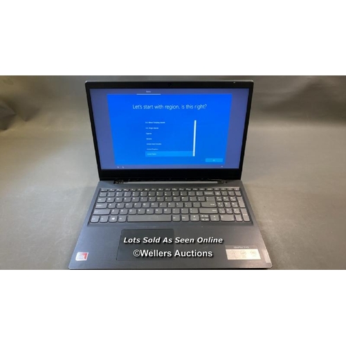 9770 - LENOVO IDEAPAD S145 / 4GB RAM / 500GB HD / AMD A6-9225 @ 2.60GHZ / SN: PF1SCE5Y / WINDOWS 10 OPERATI... 