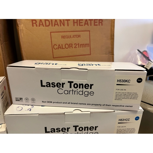 14 - X5 ASSORTED NEW TONER CARTRIDGES