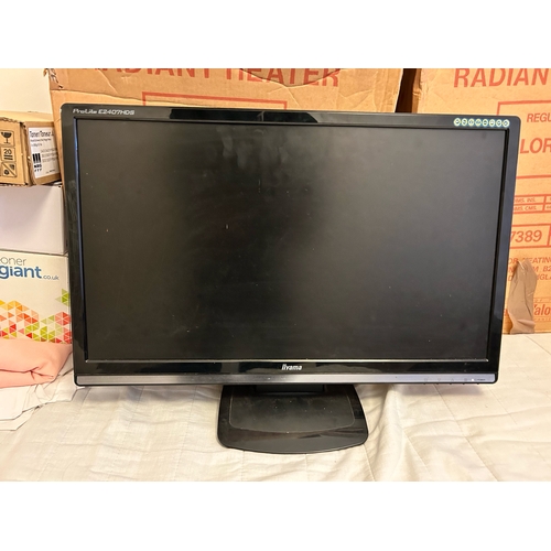 15 - X2 COMPUTER MONITORS, INC. IIYAMA PROLITE E2407HDS AND SAMSUNG SYNCMASTER 223BW