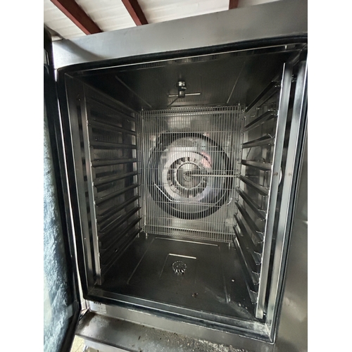 3 - HOBART BONNET EQUATOR 10 COMMERCIAL OVEN AND STAND, WORKING WHEN REMOVED FROM KITCHEN