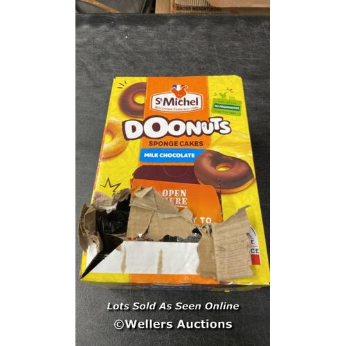 4 - DOONUTS SPONGE CAKES / OPEN BOX / E27