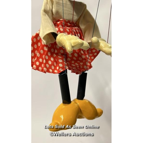 Pelham Puppets - Minnie Mouse in original box with instructions