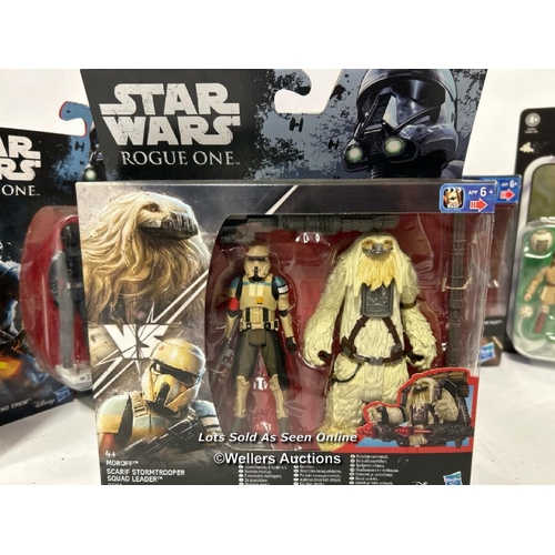 49 - Boxed modern Star Wars toys including The Vintage Collection Anakin Skywalker & Besbin Security Guar... 