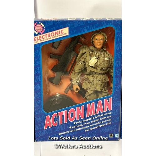 5 - Hasbro GI Joe - Action Man, four boxed unopened 12