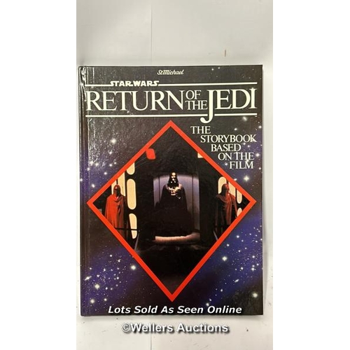 52 - Return of the Jedi Story book published by Random House, 1983 in good condition with Star Wars VHS i... 