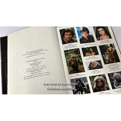 52 - Return of the Jedi Story book published by Random House, 1983 in good condition with Star Wars VHS i... 